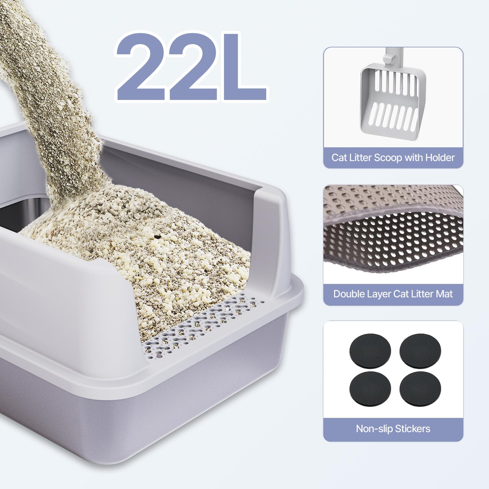 Henkelion easy-clean design makes wipe-down fast after use.