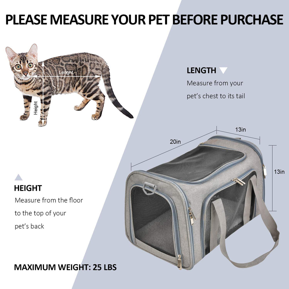 Henkelion four-side mesh panels for ventilation and pet visibility