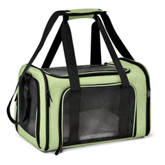 Henkelion large cat carrier collapsible green for easy travel