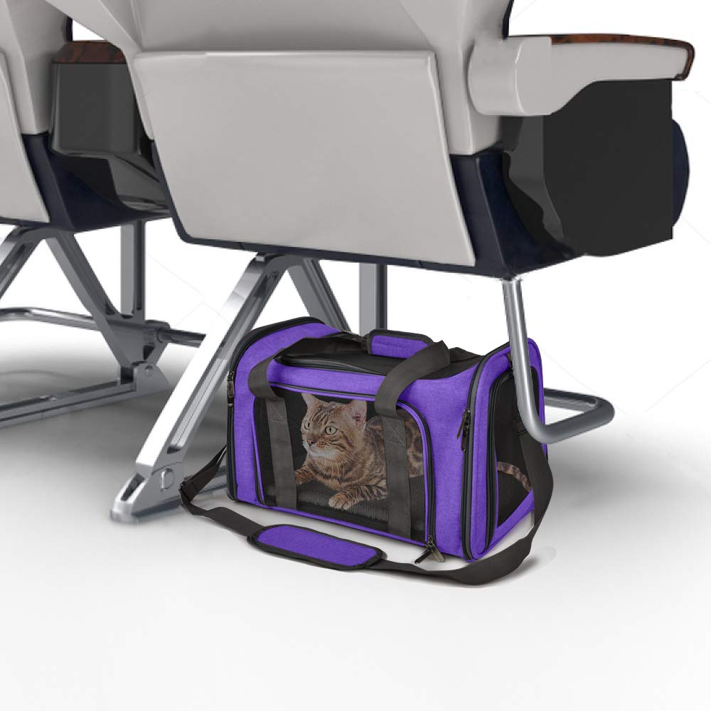 Henkelion Pet Carrier four-side mesh for pet visibility