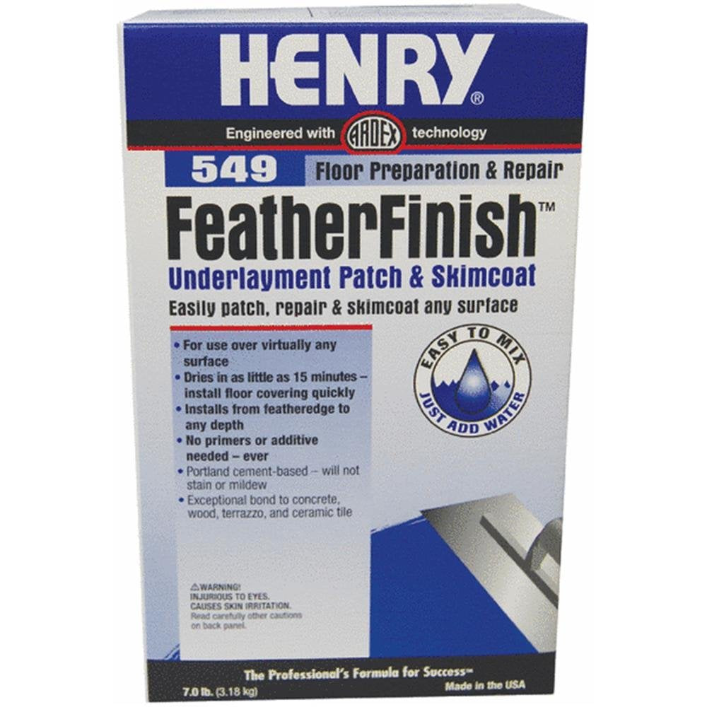 Henry WW Co feather finish coat on surface for a smooth, durable finish.