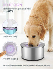 Heouvo anti-slip silicone base protects floors and minimizes noise.