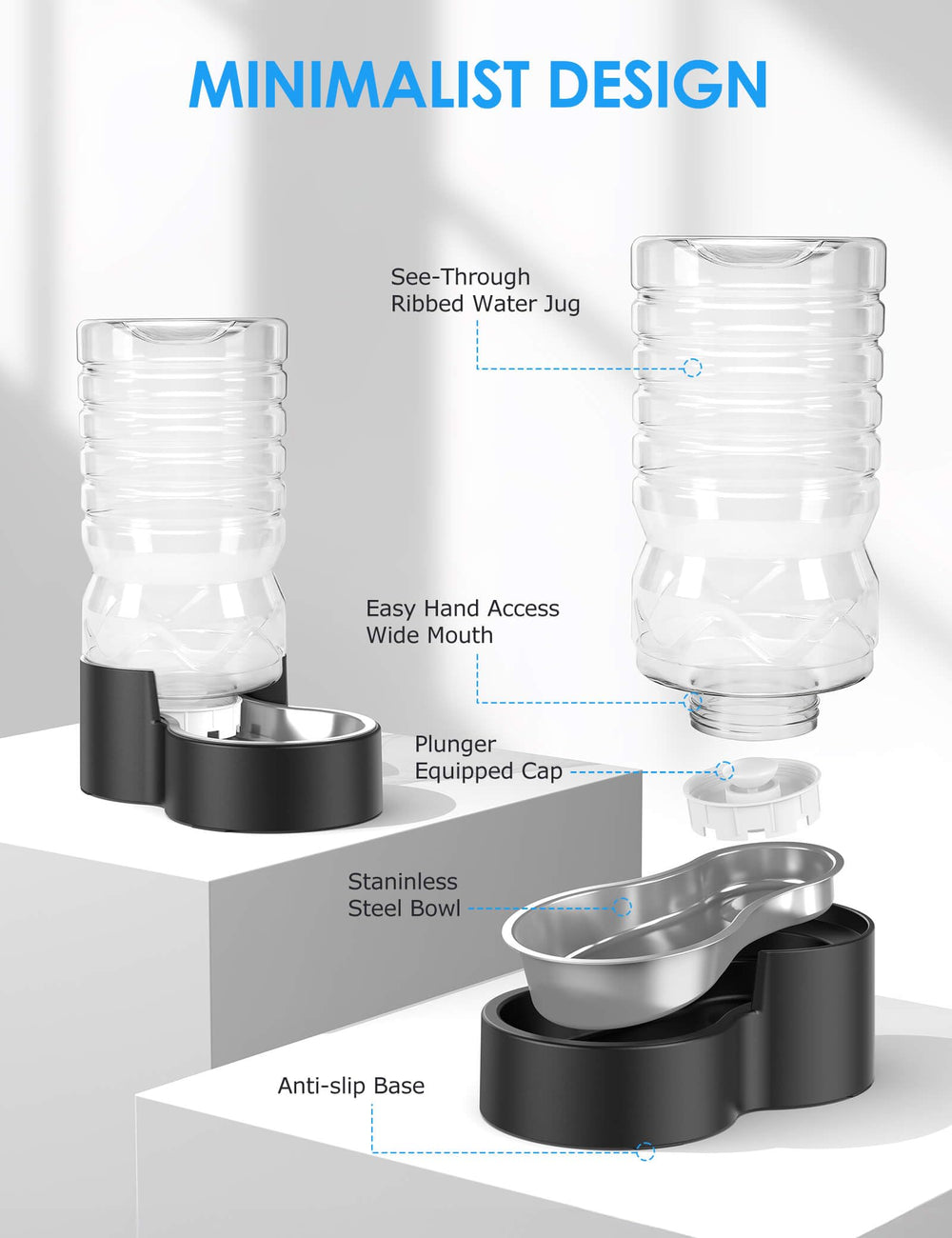 Heouvo multi-pet travel use supports cats and dogs on trips
