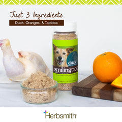 Herbsmith Kibble Seasoning fruits and vegetables blend adds natural nutrition to meals.