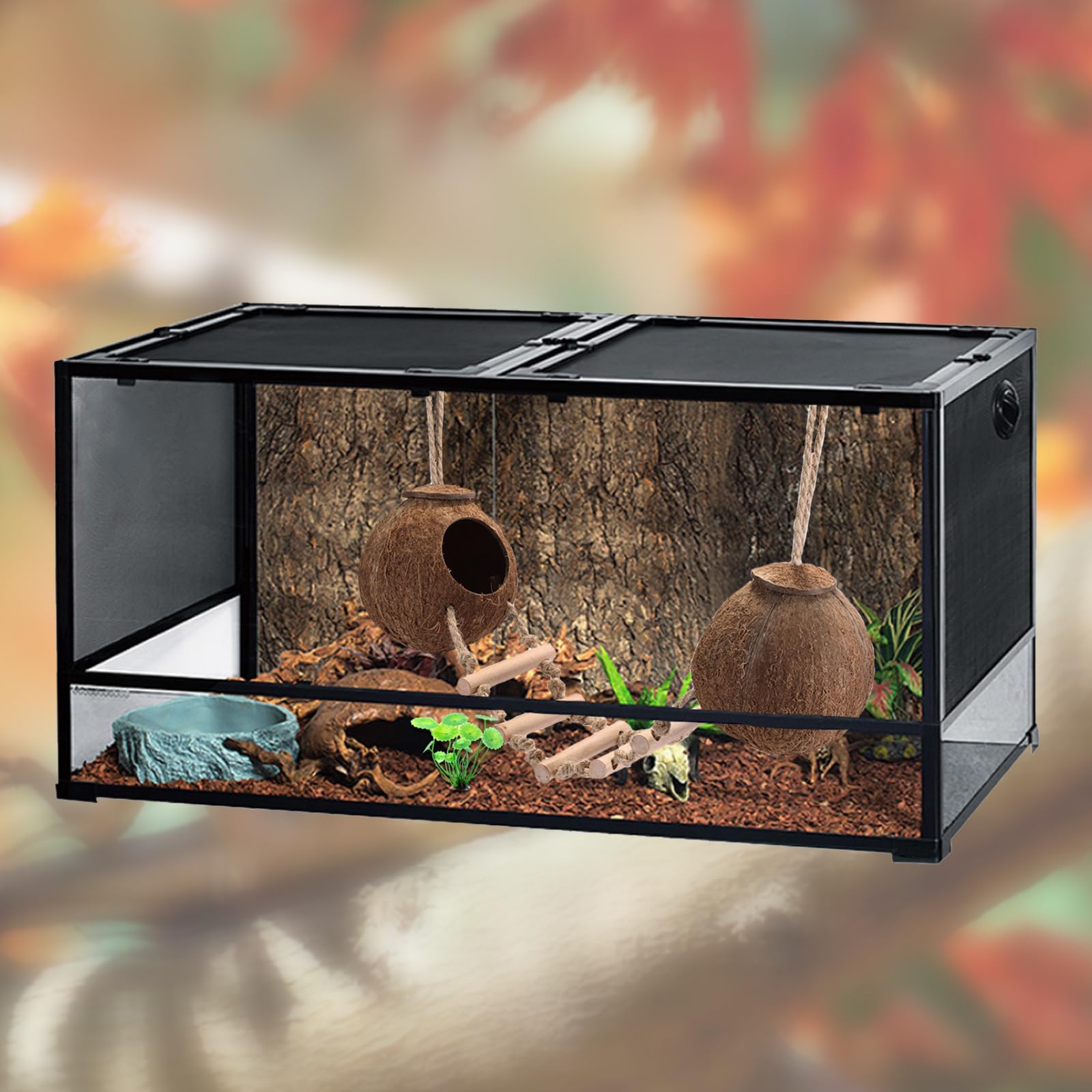 HERCOCCI suction cups keep the hut securely in place.