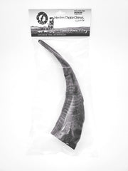 Herders Choice goat horn chew texture close-up showing rugged surface for satisfying gnaw.