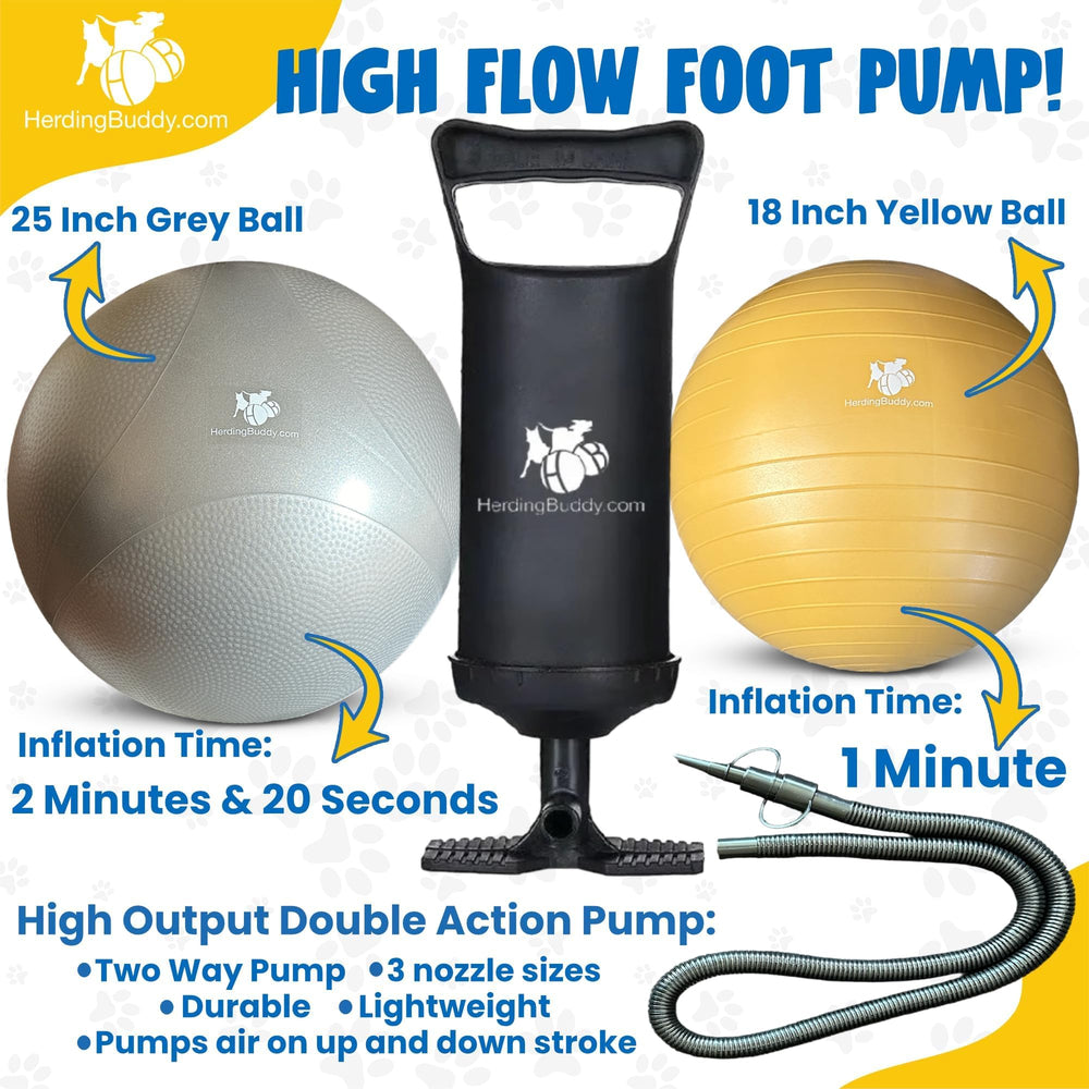 Herding Buddy proper inflation helps safe, steady performance.