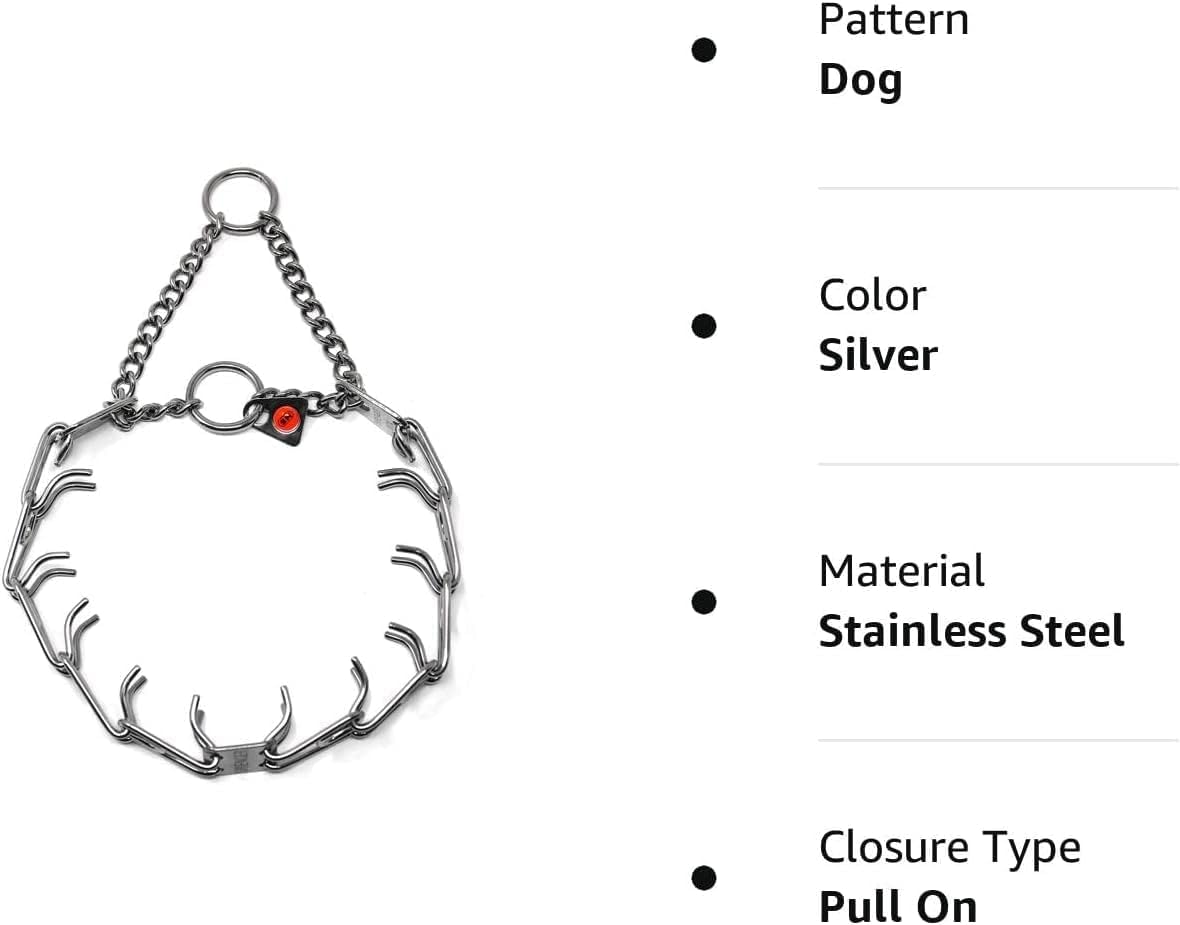 Herm Sprenger 13-inch collar suitable for small dogs during daily walks.