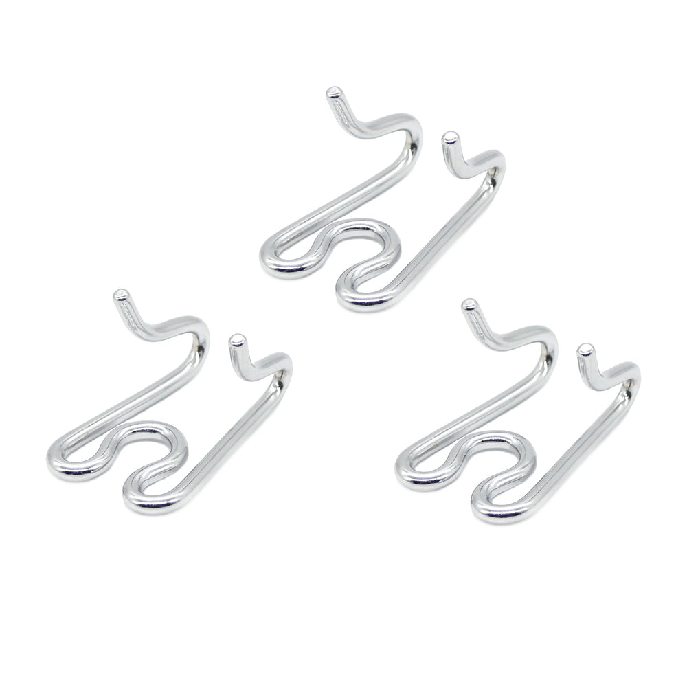 Herm Sprenger chrome plated middle links for 3.2 mm collars expand Ultra-Plus with a secure fit.
