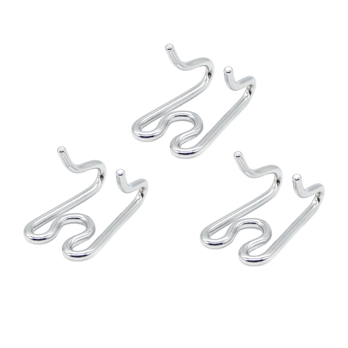 Herm Sprenger chrome plated middle links for 3.2 mm collars expand Ultra-Plus with a secure fit.