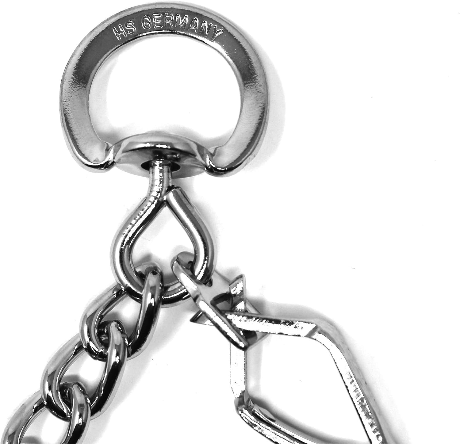 Herm Sprenger chrome-plated steel shine highlights premium, corrosion-resistant finish.