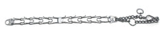 Herm Sprenger interlocking links allow precise size adjustments for a tailored fit.