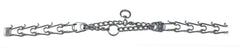 Removable links on Herm Sprenger collar for easy length adjustment
