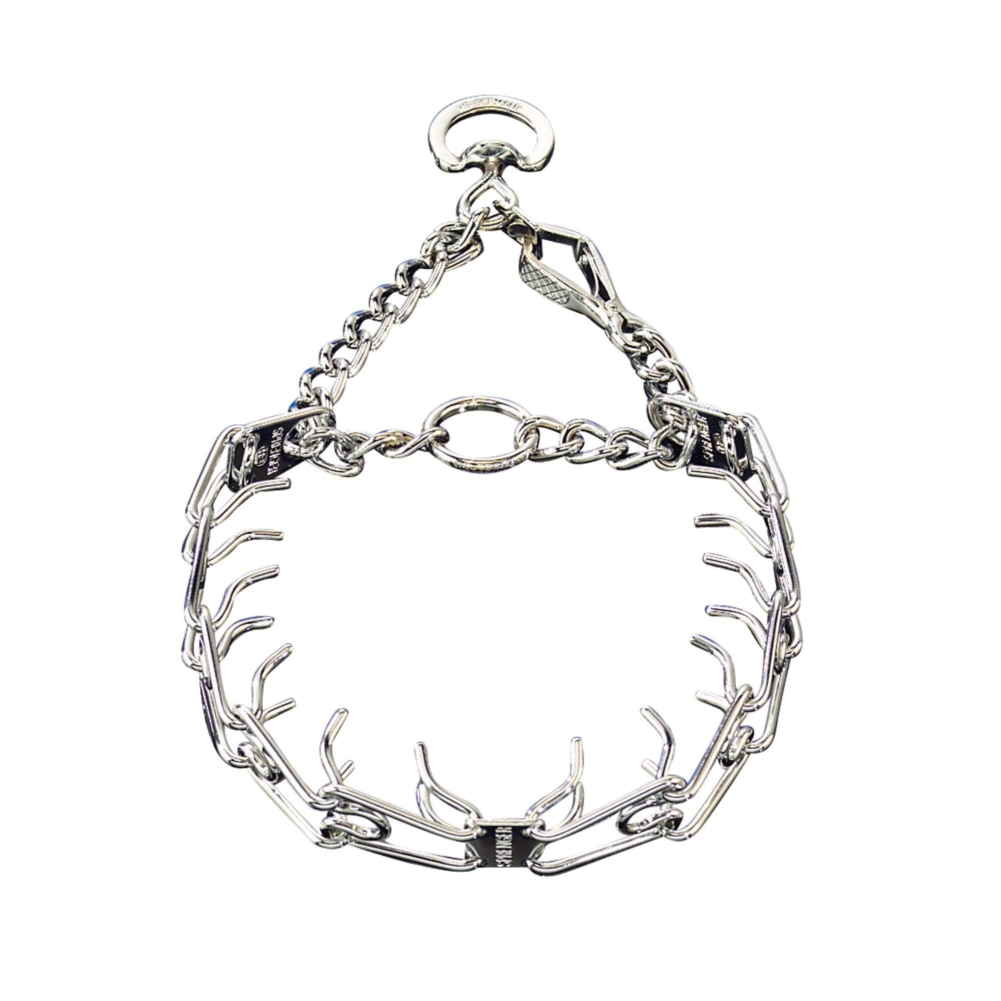 Rounded ends design minimizes snagging during training with Herm Sprenger collar