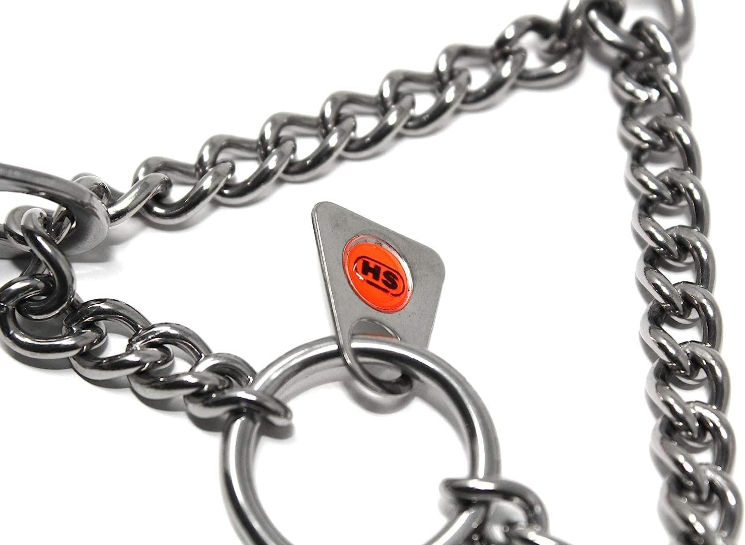 Herm Sprenger Stainless Steel Micro Prong Collar image highlights corrosion-resistant material for long-lasting use.