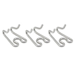 Herm Sprenger stainless steel middle links close-up showing durable 3.2 mm wire.