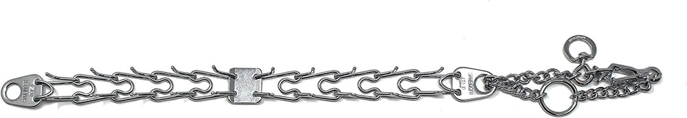 Herm Sprenger Ultra-Plus beveled prongs provide comfortable contact during training sessions.