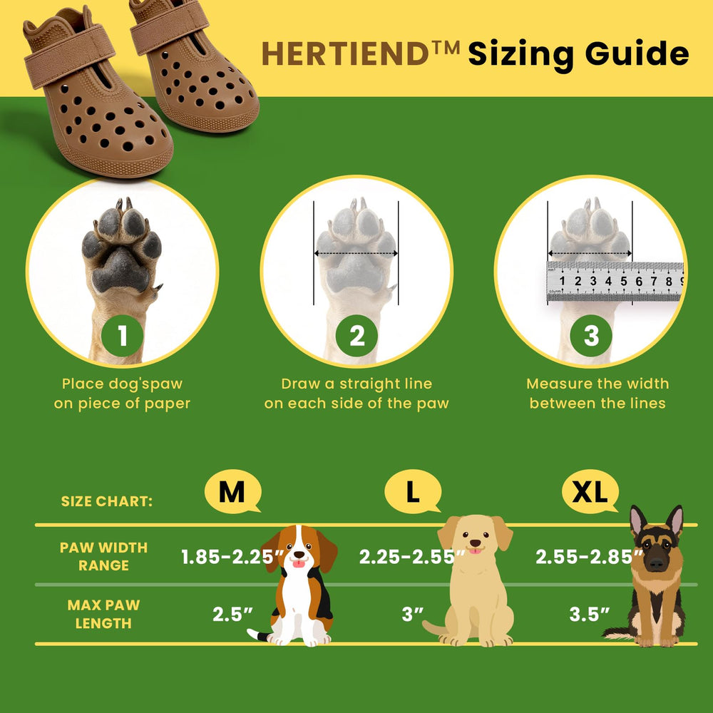 HERTIENDO dog shoes adjustable strap close-up emphasizes easy on/off during walks.