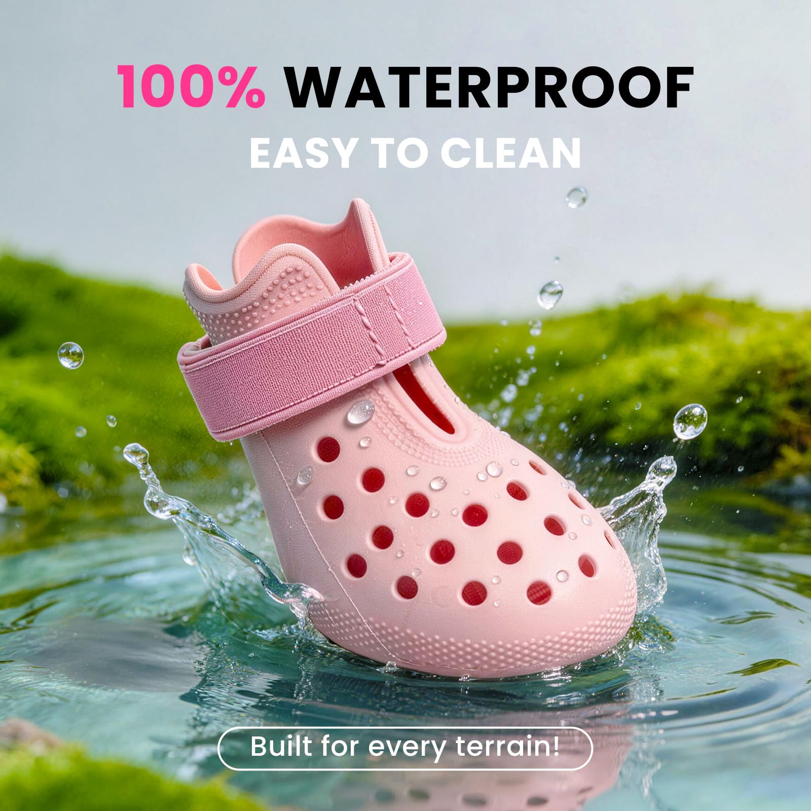 HERTIENDO includes four boots for complete paw protection on outings.
