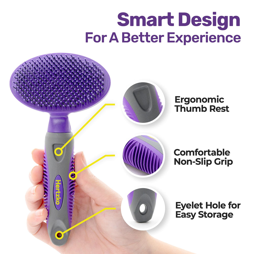 Hertzko grooming tool suitable for cats and small pets.