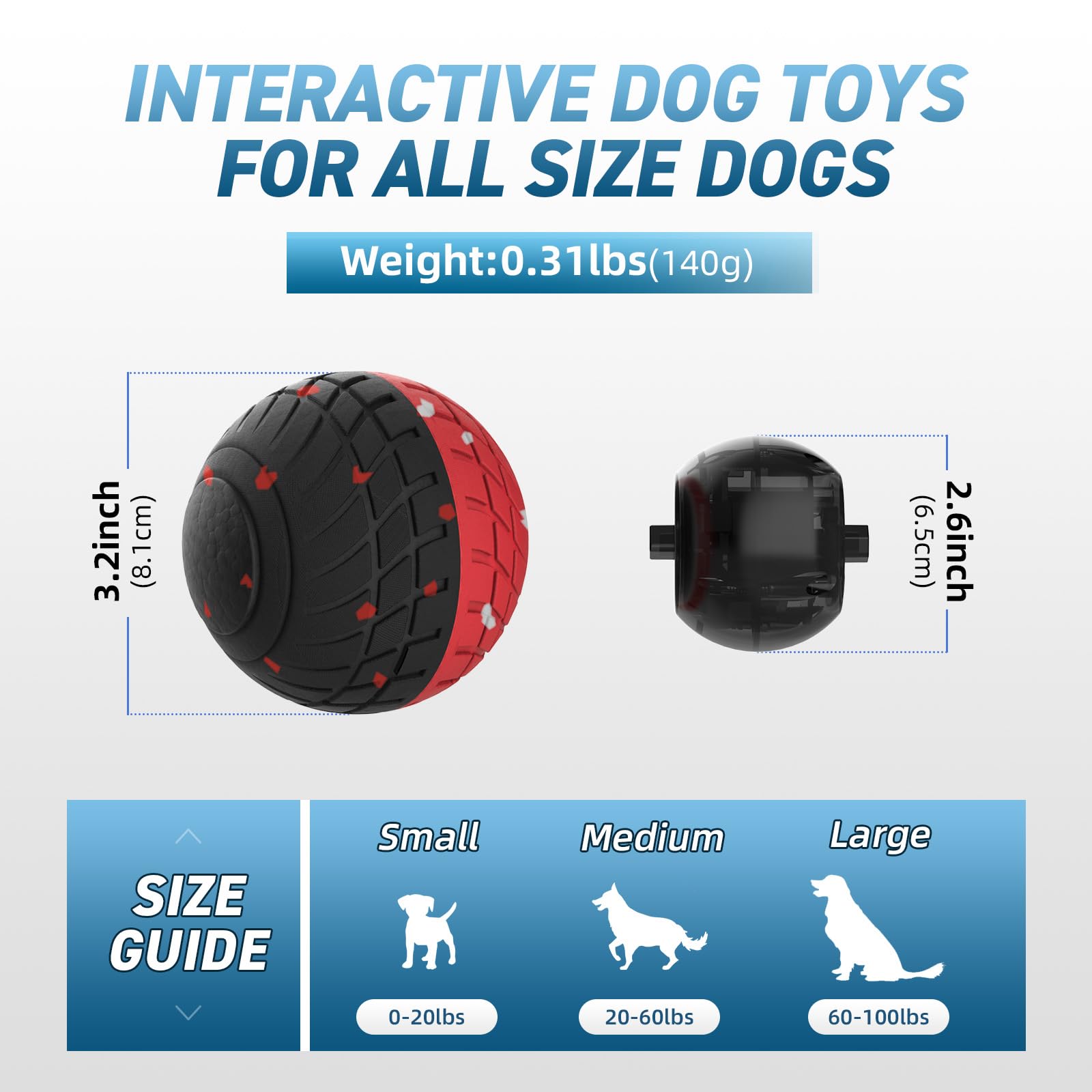 HETOO IPX7 waterproof toy suitable for wet grass and easy cleaning.