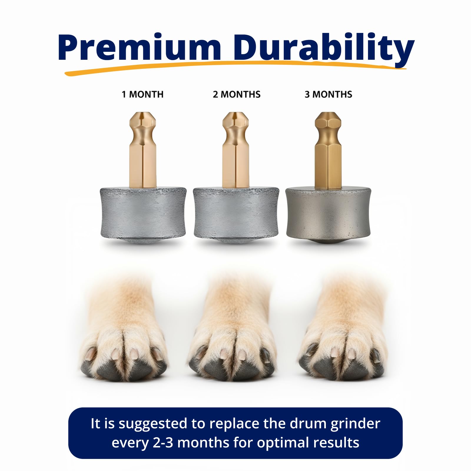 Low-noise Heusom design for calmer pet grooming sessions