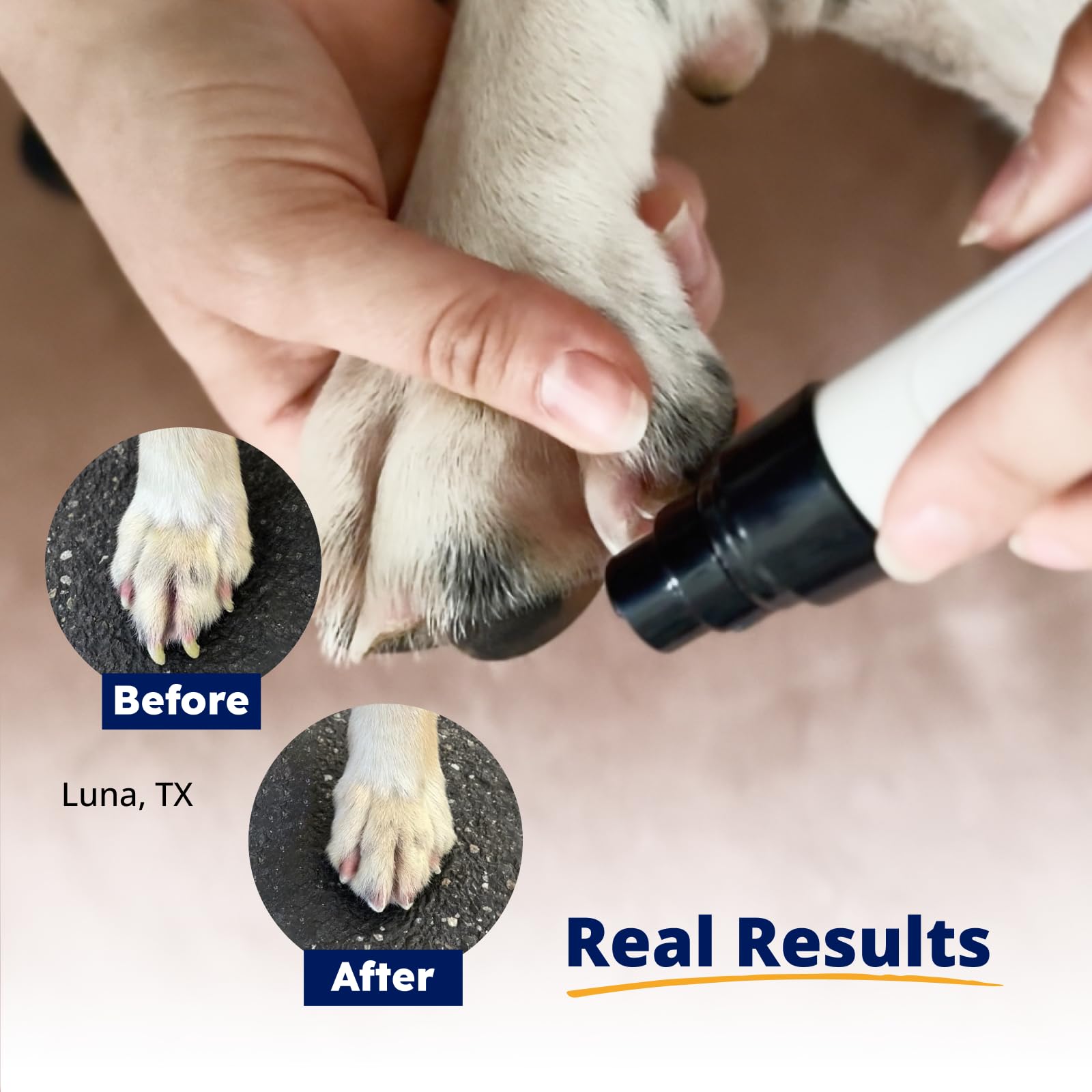 Heusom Silent Groom Pro compact design for easy handling.