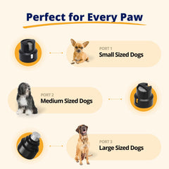 Heusom Silent Groom Pro in use on a small dog and cat.