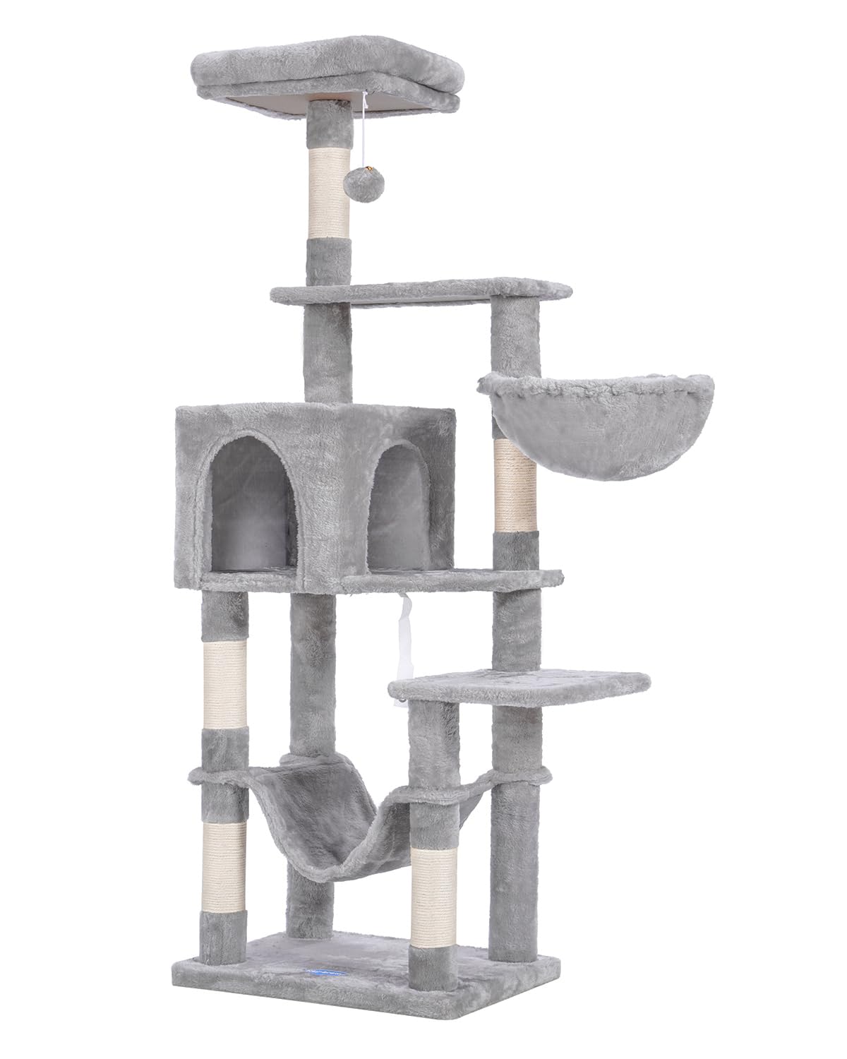 Hey-brother fluffy basket invites cats to snuggle and relax in plush comfort.