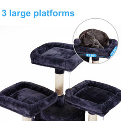 Hey-brother padded perches invite long, comfortable naps above the bustle.