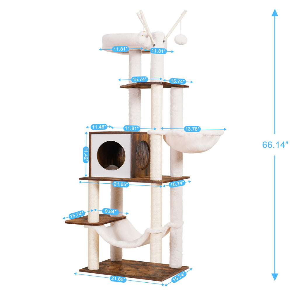 Hey-brother hammock basket provides stable lounging for cats