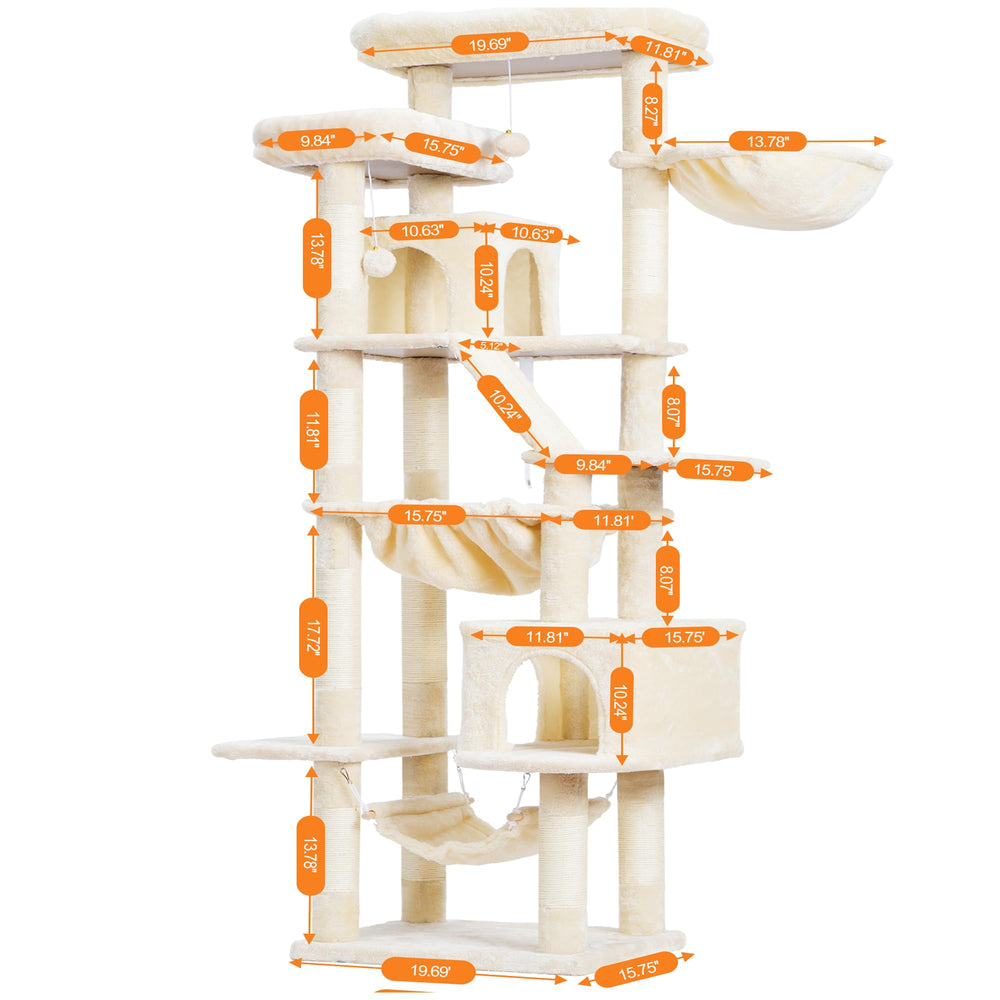 Heybly anti-tip kit reinforces stability for confident multi-cat homes.