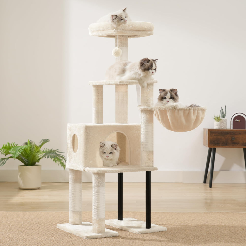 Heybly cat tree easy assembly kit speeds setup