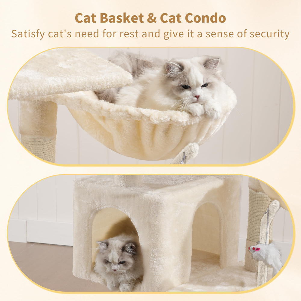Heybly plush basket offers secure nesting for cozy naps.