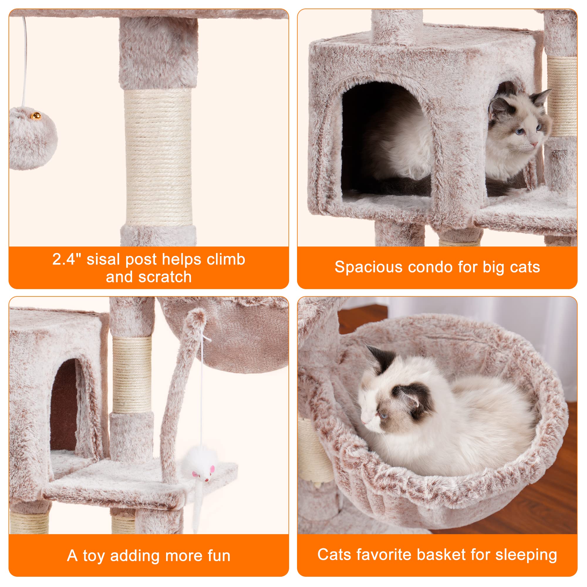 Heybly sisal scratching posts offer durable outlet for scratching