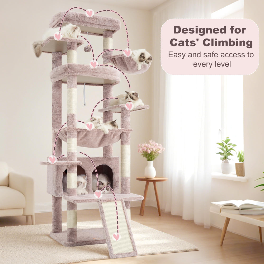 Heybly double-door cat house offers private resting space