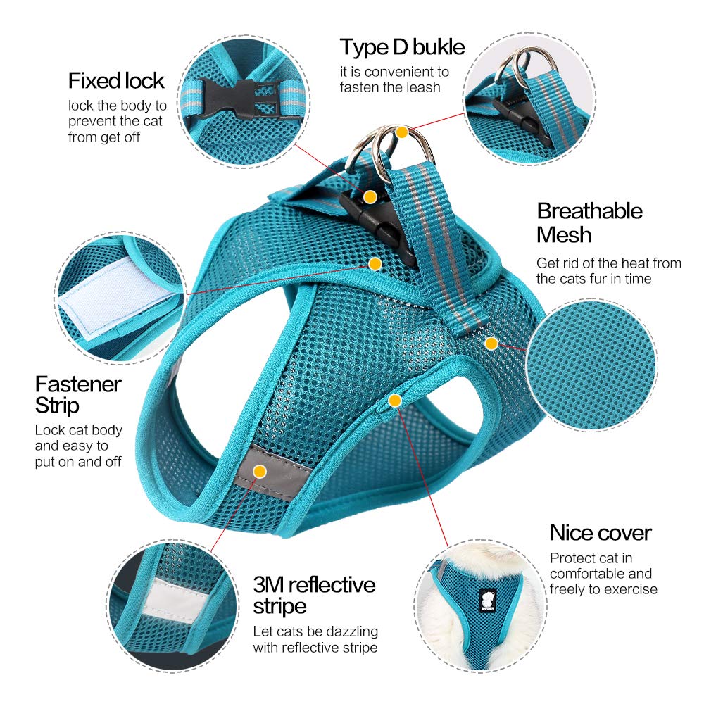 HEYWEAN moisture-wicking, quick-drying fabric keeps your pet comfortable.