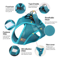 HEYWEAN moisture-wicking, quick-drying fabric keeps your pet comfortable.