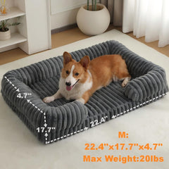 HEZOTCO cat bed ribbed fabric adds softness and flexibility.