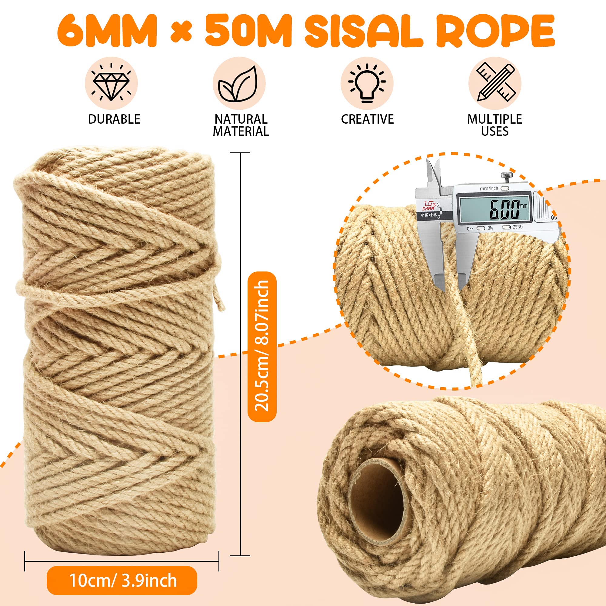 HezzLuv cat-post-wrapped-sisal-rope demonstrates sturdy grip for active scratchers.