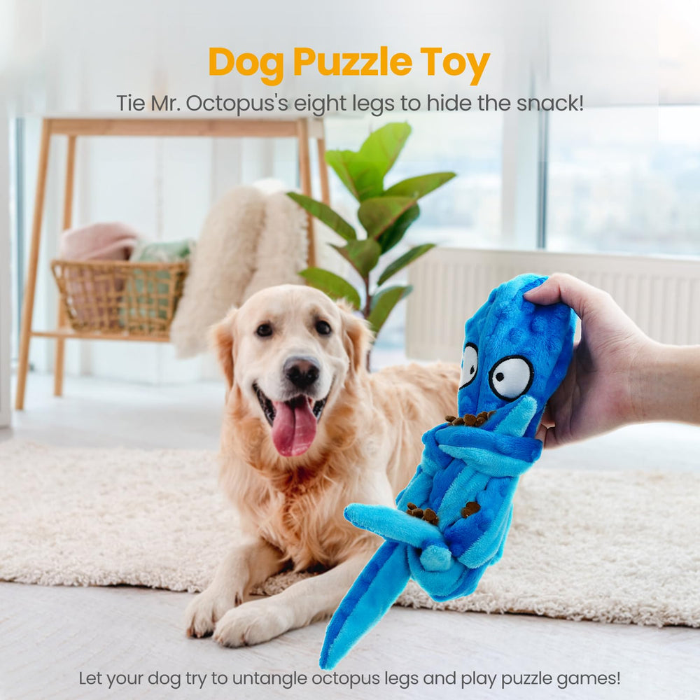 HGB interactive octopus toy encourages active exercise and mental stimulation