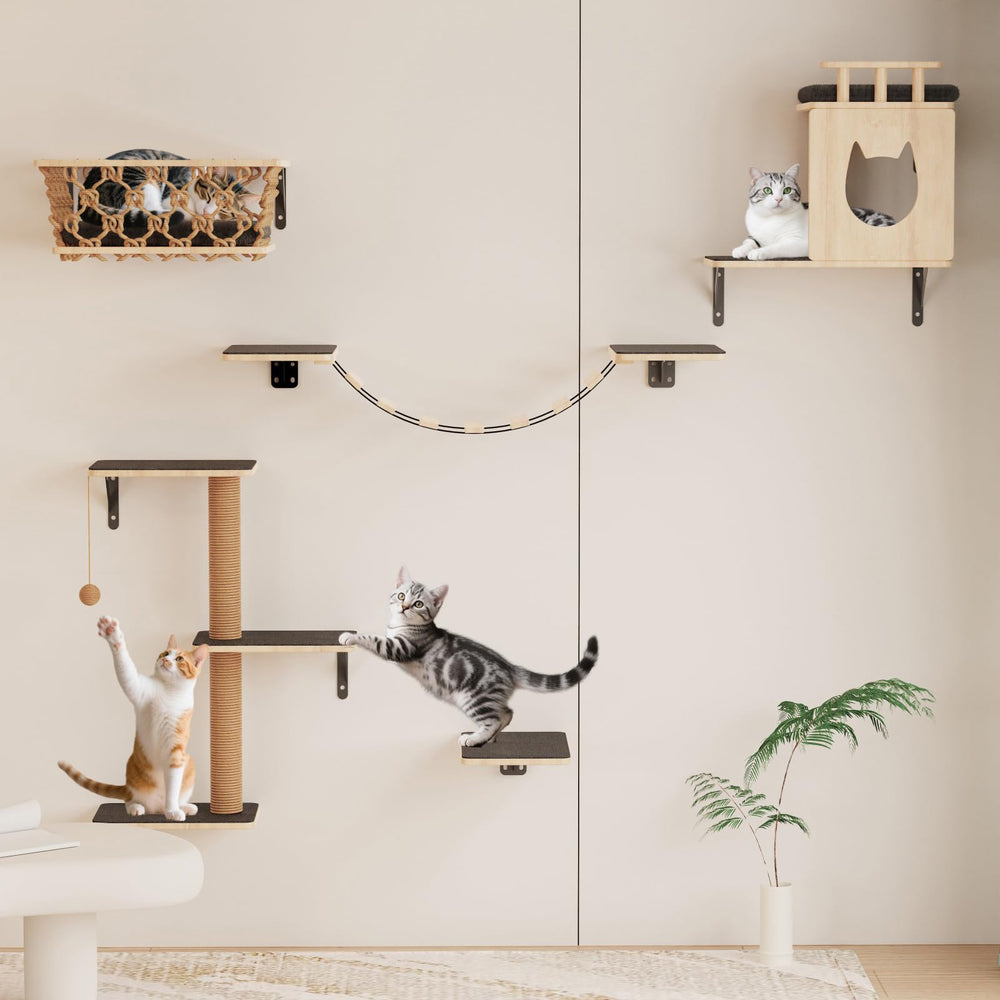 HHOFURN hammock detail provides a cozy resting perch for cats