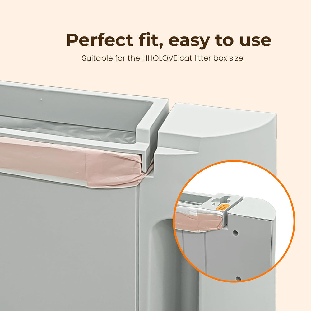 HHOLOVE advanced odor control keeps the area fresh.