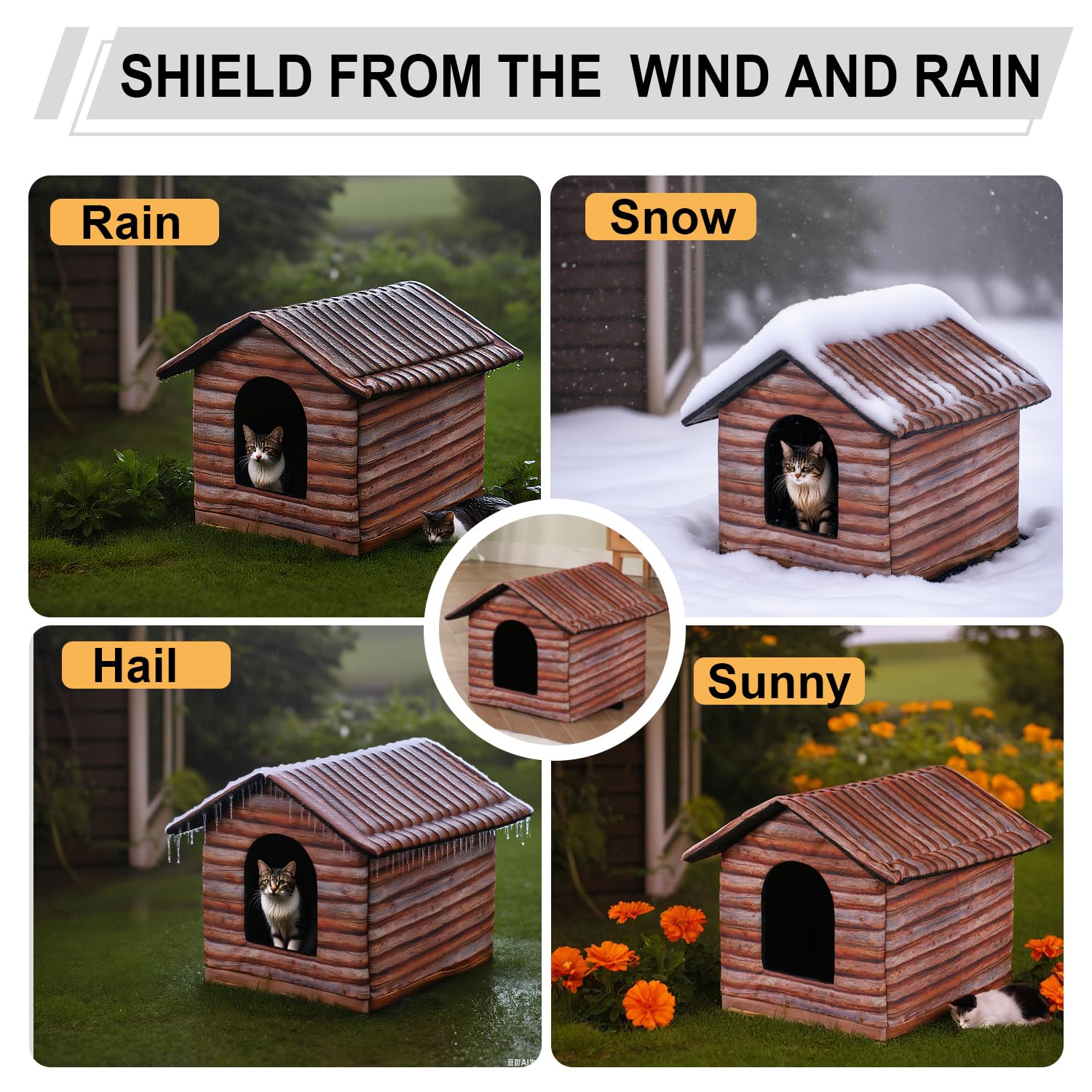 H HONG RI SHENG shelter ready for versatile placement indoors or outdoors.