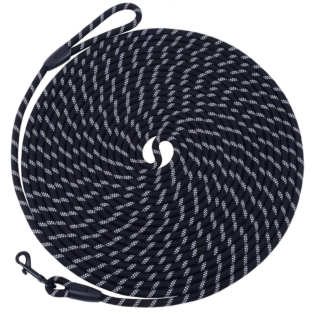Hi Kiss long dog leash 30ft for versatile outdoor training and controlled walks.