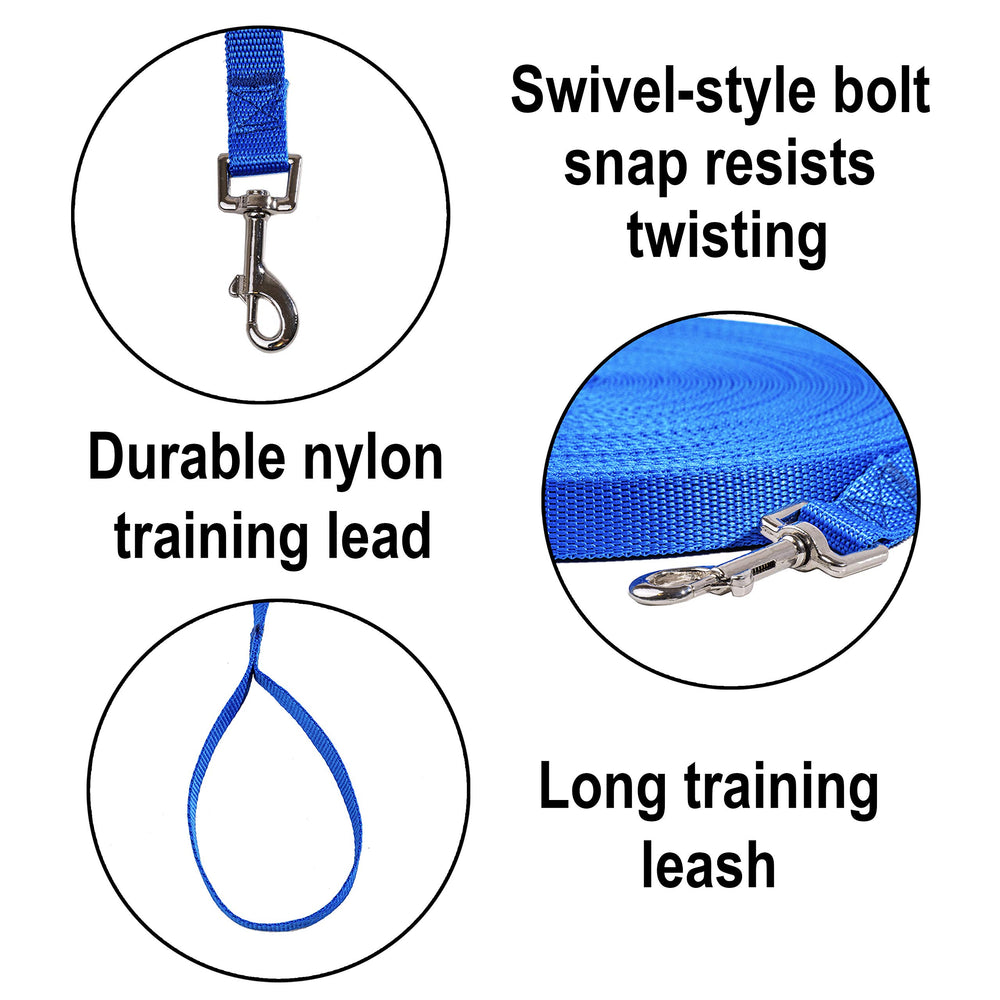 Hi Kiss nylon leash with reinforced stitching and durable clip