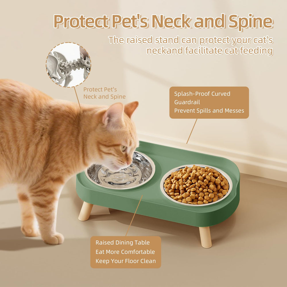 HIAIEVIY whisker-friendly bowls reduce whisker fatigue for calmer meals.