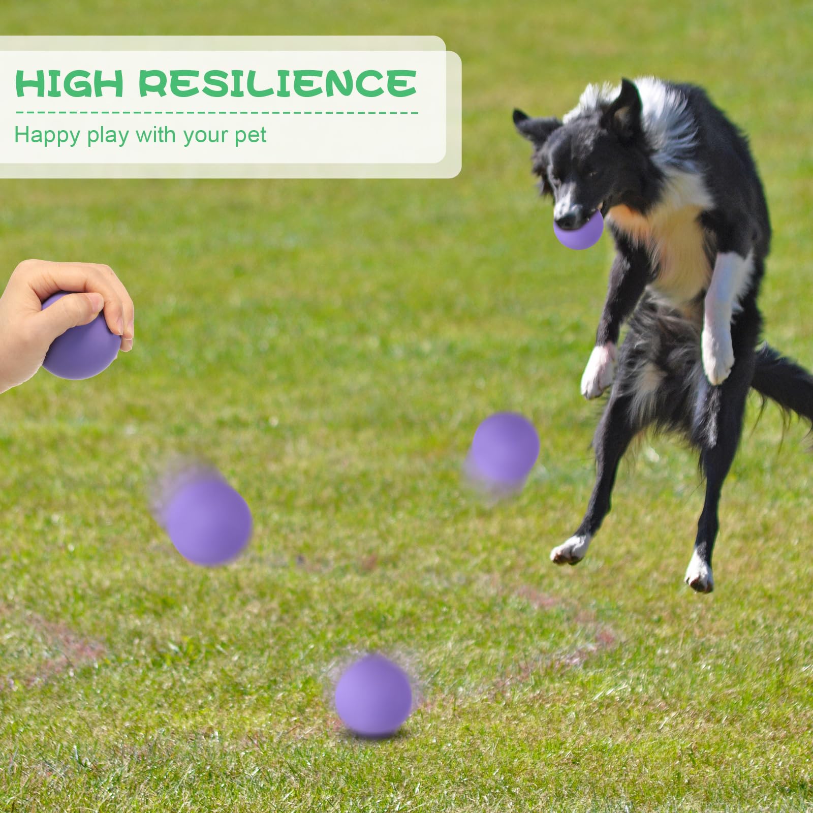 Hiboom bright colors improve visibility during indoor and outdoor games.