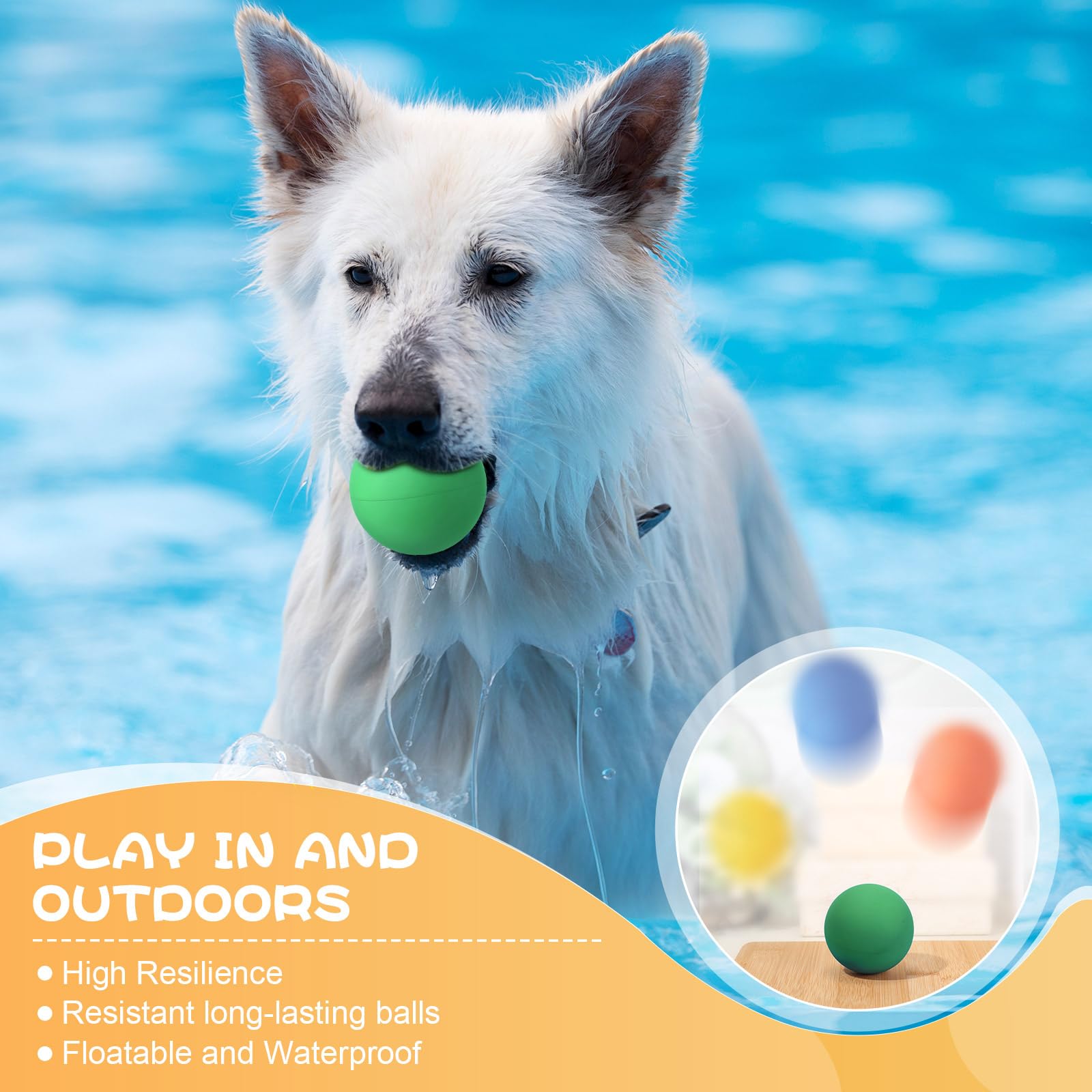 Hiboom safe non-toxic dog toy designed for supervised play.