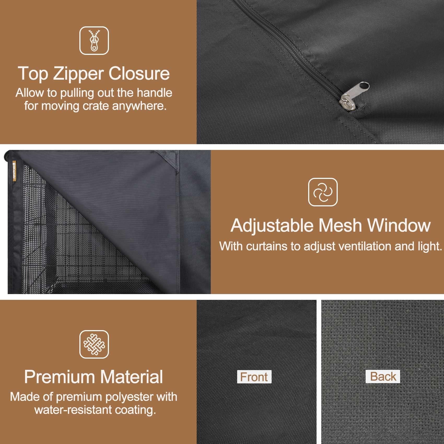 HiCaptain top opening allows easy moves without removing the cover